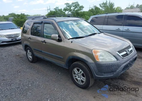 2003 Honda Cr-V Ex из США, поврежденный, VIN SHSRD78863U126375